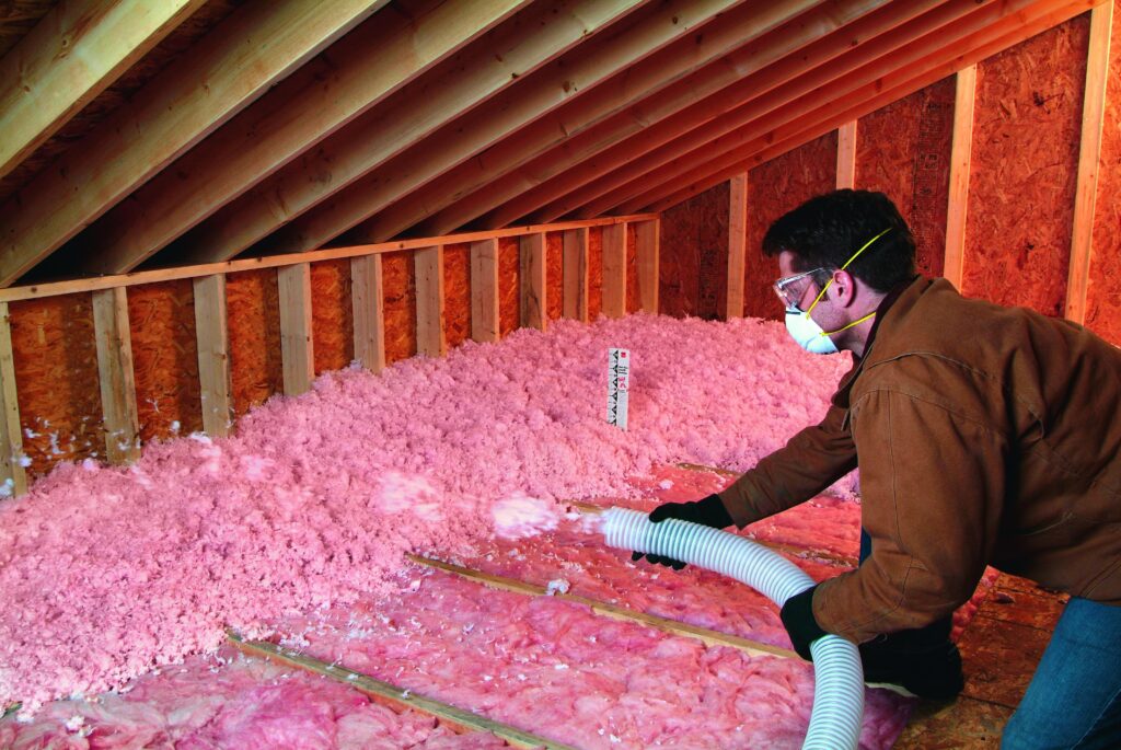 Spraying Foam