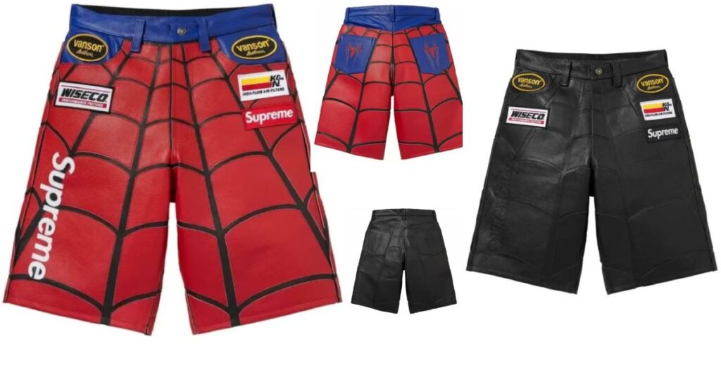 Spider-Man 2026 Leather Short
