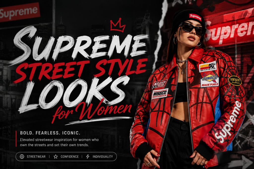 Supreme Street Style Looks for Women