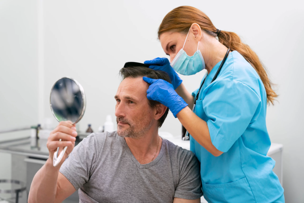 Scarless hair transplant in Abu Dhabi