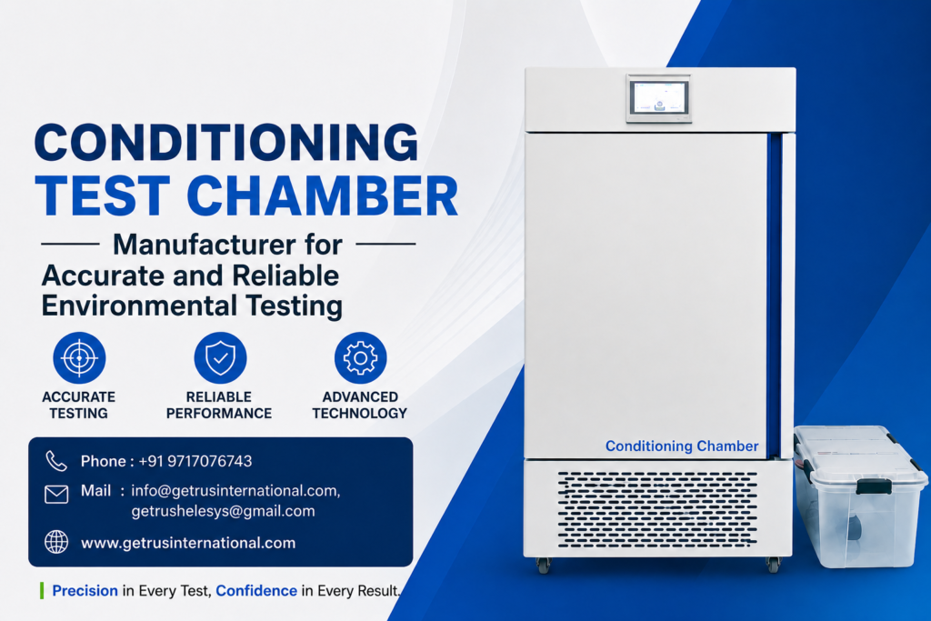 Conditioning Test Chamber Manufacturer for Accurate and Reliable Environmental Testing