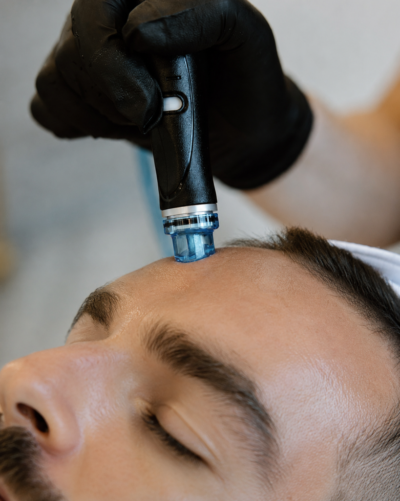 Hydrafacial for men Abu Dhabi