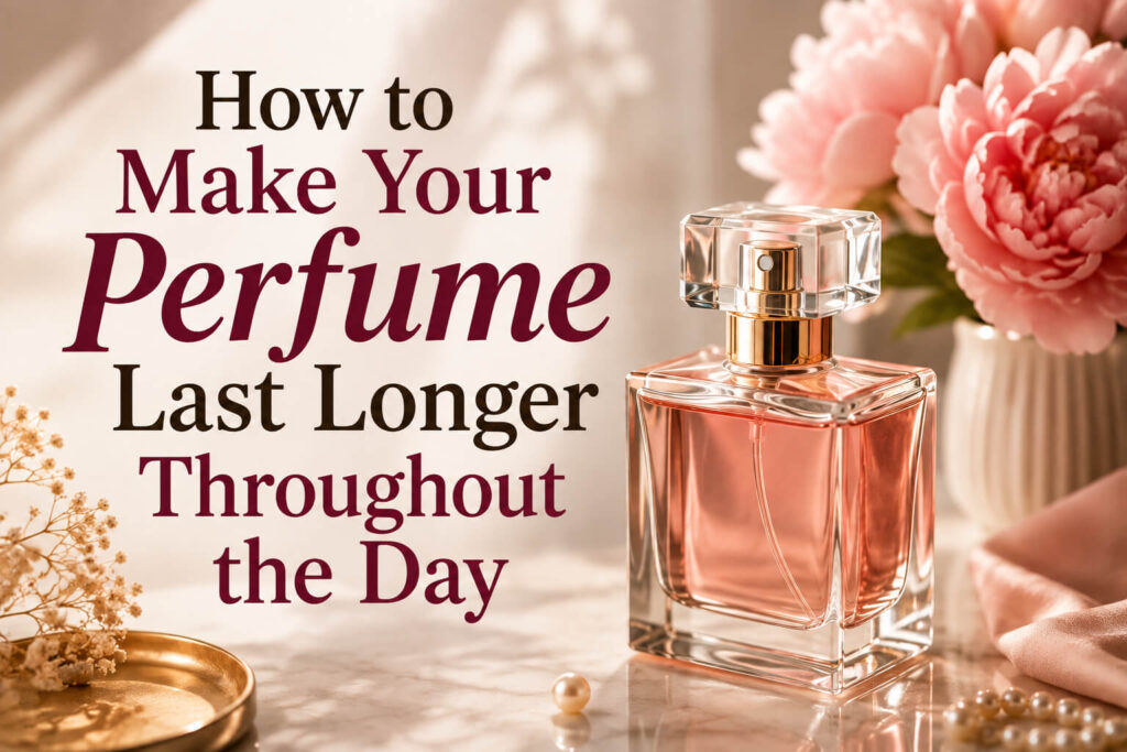 How to Make Your Perfume Last Longer Throughout the Day