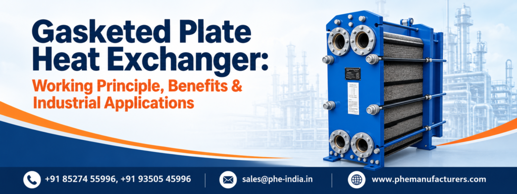 Gasketed Plate Heat Exchanger: Working Principle, Benefits & Industrial Applications