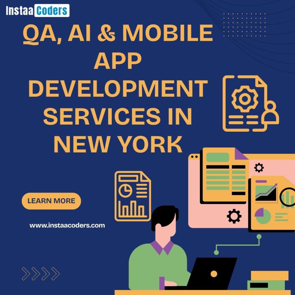 QA, AI & Mobile App Development Services in New York