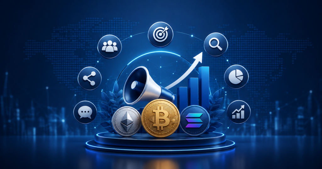 crypto marketing services
