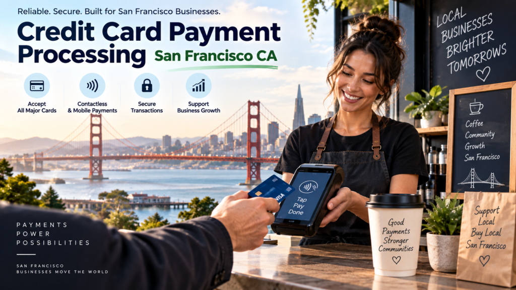 credit card payment processing San Francisco CA